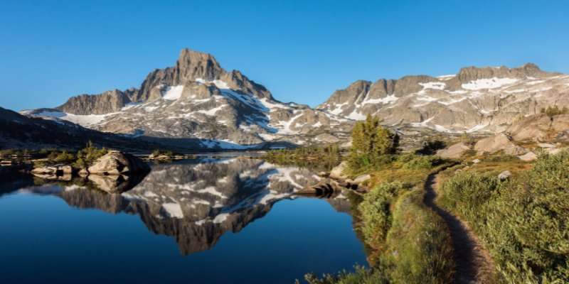 John Muir Trail In California John Muir Trail In California